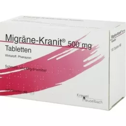 MIGRÄNE KRANIT 500 mg tabletid, 100 tk