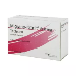MIGRÄNE KRANIT 500 mg tablets, 100 pcs