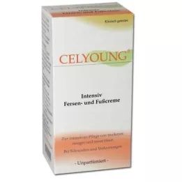 Celyoung Intense heel and foot cream, 100 ml