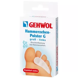GEHWOL Polymer gel hammer toe pad G left, 1 piece