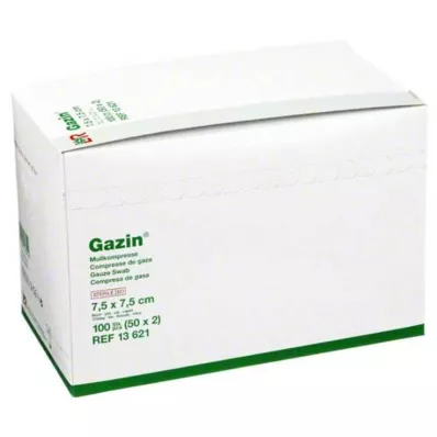 GAZIN Gauze comp.7.5x7.5 cm sterile 8-ply, 50X2 pcs GAZIN Gauze comp.7.5x7.5 cm sterile 8-ply, 50X2 pcs