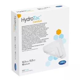 HYDROTAC Comfort foam association 12.5x12.5 cm sterile, 10 pcs