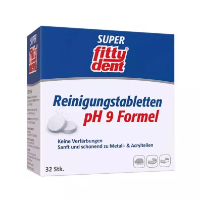 FITTYDENT Super Cleaning Tablets, 32 pcs FITTYDENT Super Cleaning Tablets, 32 pcs