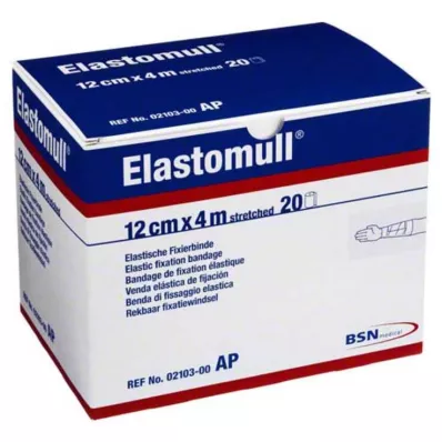 ELASTOMULL 12 cmx4 m elastic fixation tape 2103, 20 pcs ELASTOMULL 12 cmx4 m elastic fixation tape 2103, 20 pcs