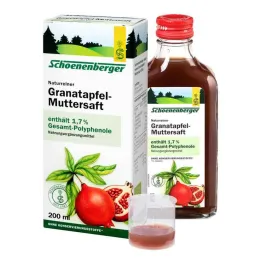 Pomegranate mother juice Schoenenberger, 3X200 ml