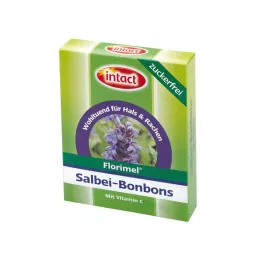 FLORIMEL Sage Bonbons with Vitamin C sugar-free, 40 g