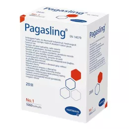 PAGASLING Gauze swabs non-sterile size 1 hazelnut-sized, 1000 pcs