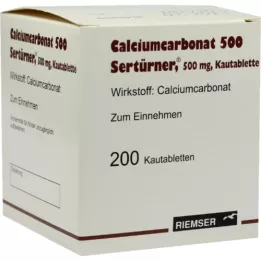 CALCIUMCARBONAT 500 chewable tablets, 200 pcs