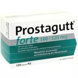 PROSTAGUTT Forte 160/120 mg soft capsules, 120 pcs