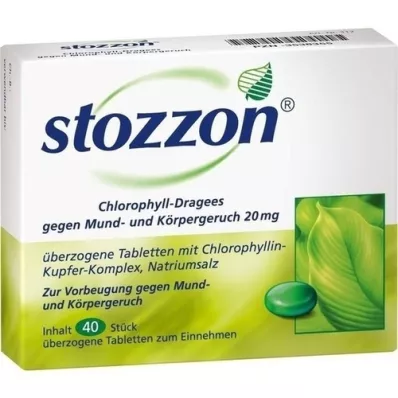 STOZZON Chlorophyll überzogene Tabletten, 40 St
