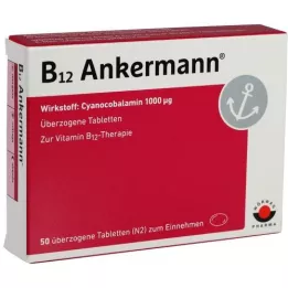 B12 ANKERMANN überzogene Tabletten, 50 St