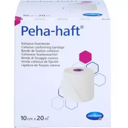 PEHA-HAFT fixation bandage latex-free 10 cmx20 m, 1 pcs