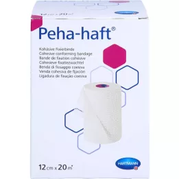 PEHA-HAFT fixation bandage latex-free 12 cmx20 m, 1 pcs