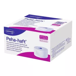PEHA-HAFT Fixation bandage latex-free 2.5 cm x 4 m, 8 pieces
