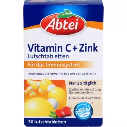 ABTEI Vitamin C plus zinc lozenges, 30 pcs