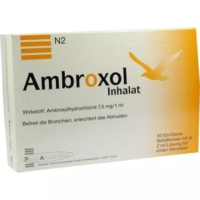 AMBROXOL Inhalat solution for a nebulizer, 50x2 ml