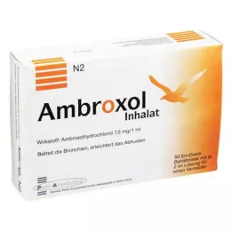 AMBROXOL Inhalation solution for a nebulizer, 50X2 ml