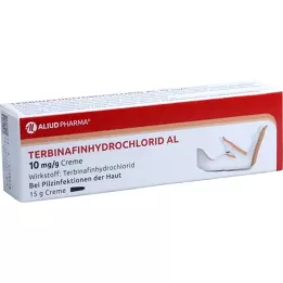 TERBINAFINHYDROCHLORID AL 10 mg/g cream, 15 g