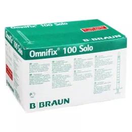 OMNIFIX Insulin syringe 1 ml for U100, 100 pcs