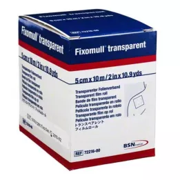 FIXOMULL Transparent 5 cmx10 m, 1 pcs