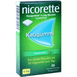 NICORETTE 4 mg freshmint Kaugummi, 30 St