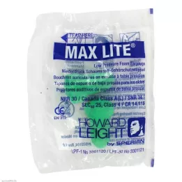 HOWARD Leight Max Lite earplugs, 2 pieces