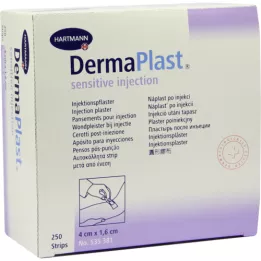 DERMAPLAST sensitive injection plaster 1.6x4 cm, 250 pcs