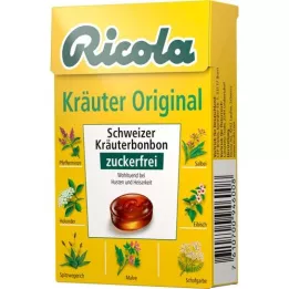 RICOLA O.Z.Box herbal candy, 50 g