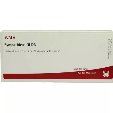 SYMPATHICUS GL D 6 ampoules, 10X1 ml SYMPATHICUS GL D 6 ampoules, 10X1 ml