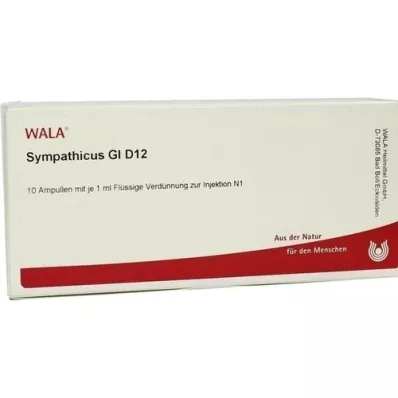 SYMPATHICUS GL D 12 ampoules, 10X1ml