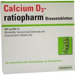 CALCIUM D3-ratiopharm Brausetabletten, 20 St