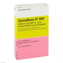 ZYMAFLUOR D 500 tablets, 90 pcs