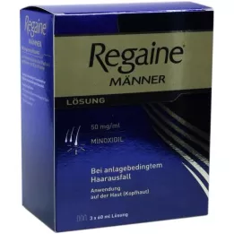 REGAINE Men solution, 3x60 ml