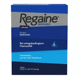 REGAINE Mens Solution, 3X60 ml
