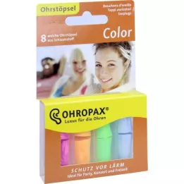 OHROPAX Color foam plug, 8 pcs