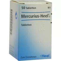 MERCURIUS HEEL S tablets, 50 pcs