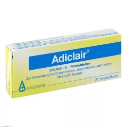 ADICLAIR Film-coated tablets, 20 pcs