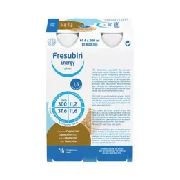 FRESUBIN ENERGY DRINK Cappuccino drinking bottle 6X4X200 ml
