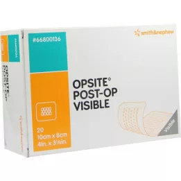 OPSITE Post-OP Visible 8x10 cm bandage, 20 pcs