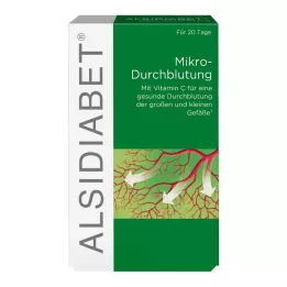 ALSIDIABET Diabetic Micro Circulation Capsules, 60 pcs