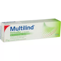 MULTILIND Healing ointment M.Nystatin and zinc oxide, 25 g