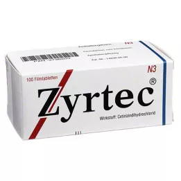 ZYRTEC Film-coated tablets, 100 pcs