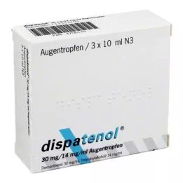 DISPATENOL Eye drops, 3X10 ml