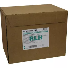 RINGER LACTAT Solution PE-Bottles, 10X500 ml