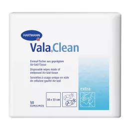 VALACLEAN extra disposable wipes, 50 pcs