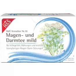 H&amp;S stomach and intestinal tea mild filter bags, 20X2.0 g