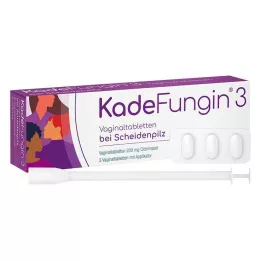 KADEFUNGIN 3 vaginal tablets, 3 pcs