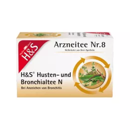 H&amp;S Cough and Bronchial Tea N Filter Bags, 20X2.0 g