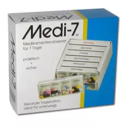 MEDI 7 medication doses for 7 days white, 1 pc