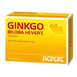GINKGO BILOBA HEVERT Tablets, 100 pcs